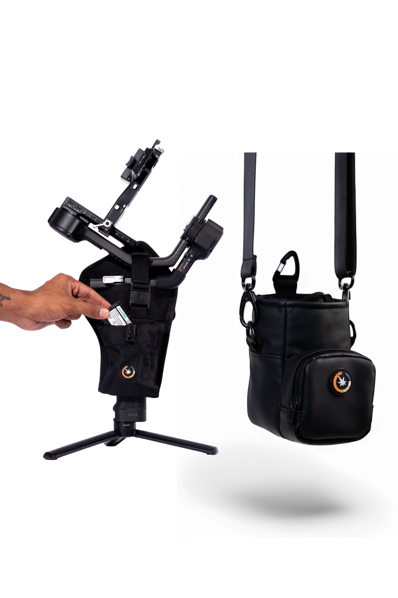 A.S.H Run n' Gun Bundle | Gimbal Holster V2 + Lens Pouch