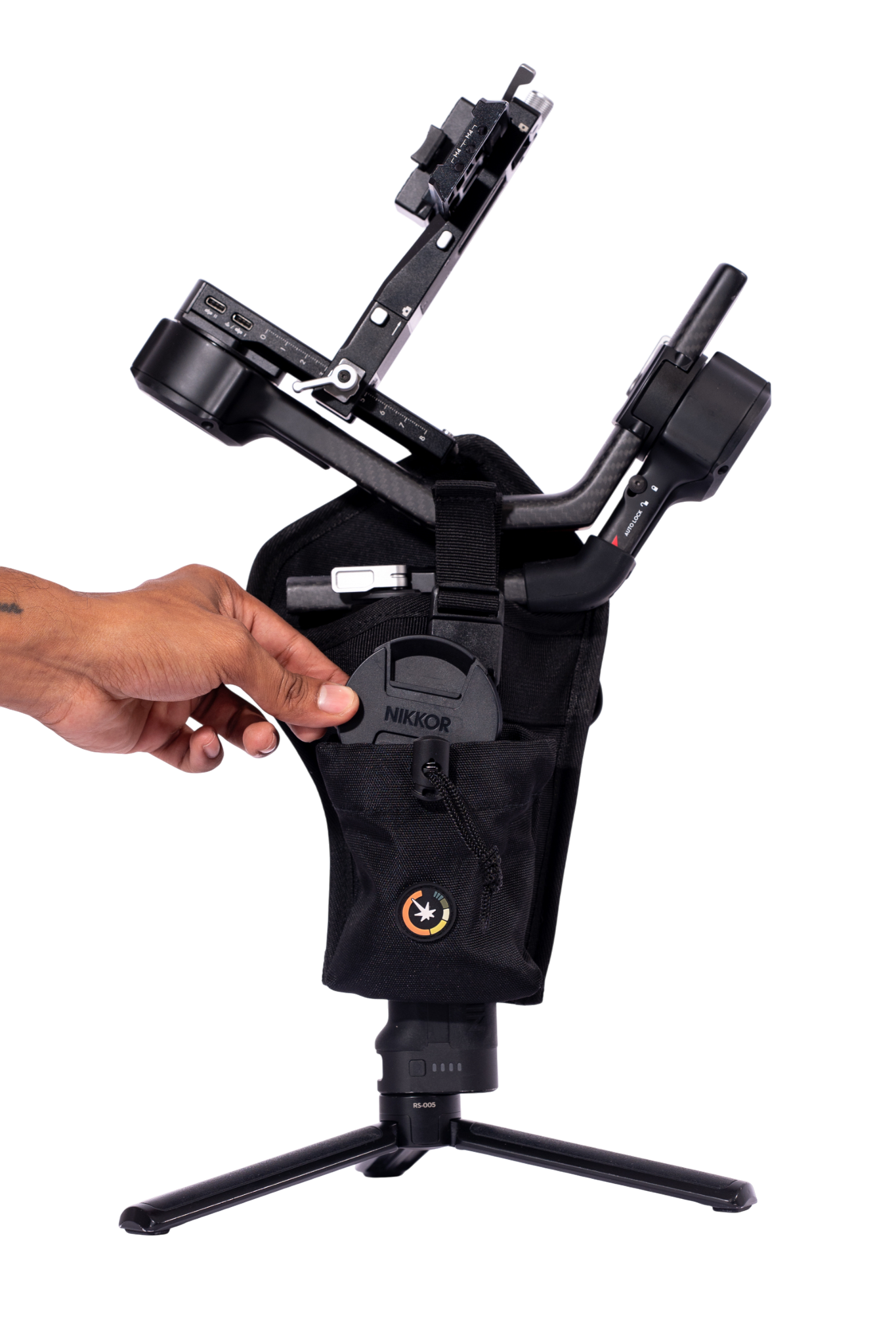 A.S.H Run n' Gun Bundle | Gimbal Holster V2 + Lens Pouch
